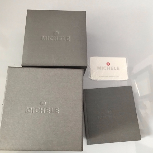 Michele Jetway Diamond Bezel Watch - Picture 6 of 10